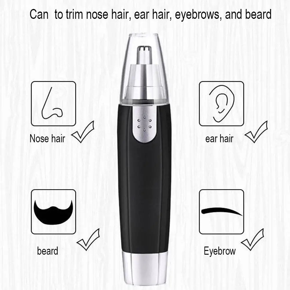 Professional Electric Nose Hair Trimmer Painless Waterproof Stainless Steel Head for Men And Women