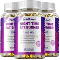 Best Nighttime Fat Burner - Thermogenic Fat Burner, Natural Appetite Suppressant and Metabolism Booster, Immune Health