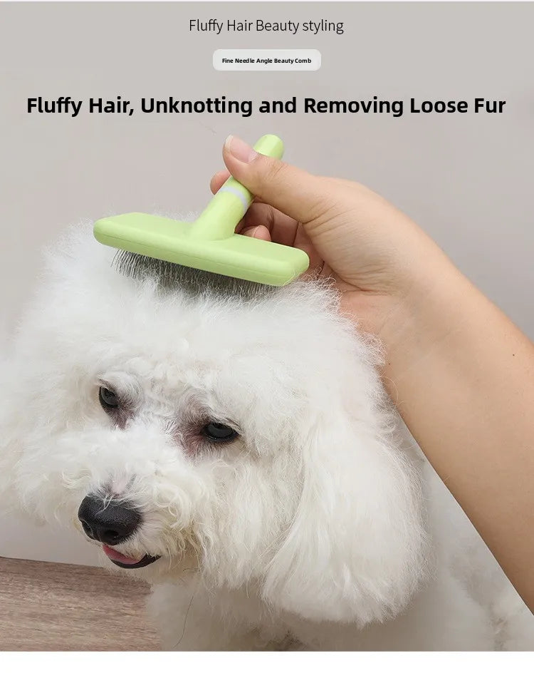 Pet Grooming Comb Dog And Cat Brush for Beauty And Thickening Hair Plastic Pet Supplies Universal for All Pets