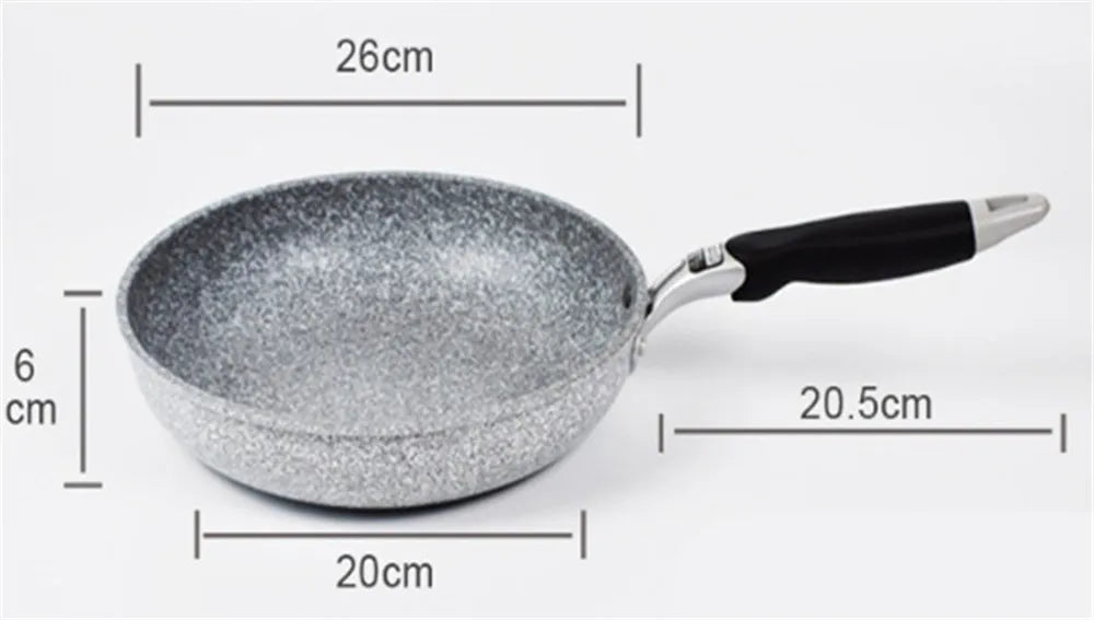 Non-Stick Pan Frying Pan Wok Pan 28cm Home Steak Skillet Pancake Fried Induction Cooker Gas Stove Special Saucepan Nonstick Pan