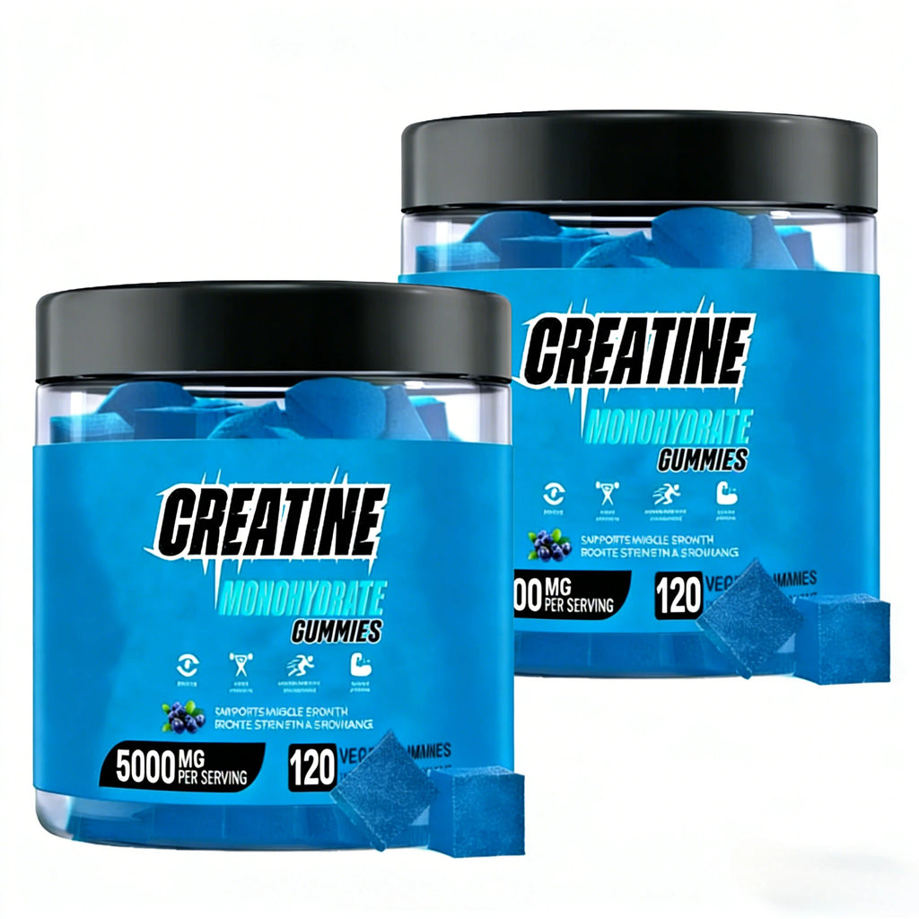 Creatine Monohydrate Gummies for Men & Women-5g of Creatine Monohydrate Per Serving- Help Increase Strength and Build Muscle
