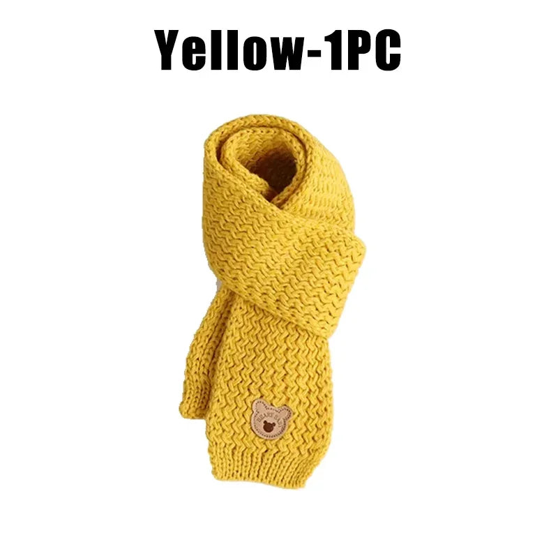 Kids Scarf Boys Girls Baby Winter Warm Scarf Women Knit Shawl Scarf Children Neck Collar Keep Warm Accessories Cheap Parent