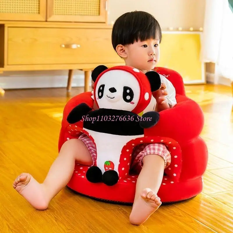 R6FD Baby Learning Sit Sofa Chair Cartoon Toddler Couch for Infants & Toddlers