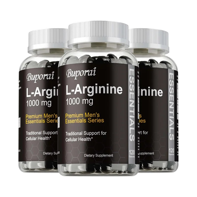 L-Arginine Capsules - Performance, Endurance, Lean Muscle, and Improve Men's Health