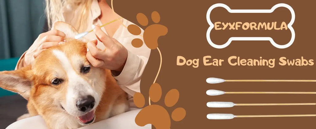 100/300/500pcs 6 Inch Long Cotton Swabs for Pet Cleaning, Bamboo Handle, Pet Ear Cleaning Solution Supplies for Dogs and Cats