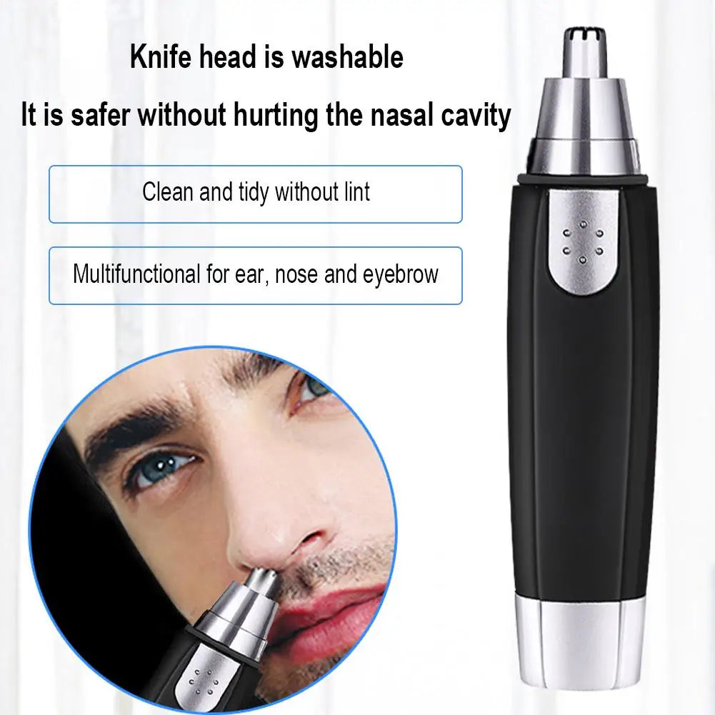 Professional Electric Nose Hair Trimmer Painless Waterproof Stainless Steel Head for Men And Women