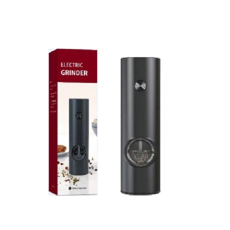1PC/2PCS Electric Automatic Pepper Grinder Set Salt And Pepper Mill Adjustable Coarseness Spice Grinder for Kitchen