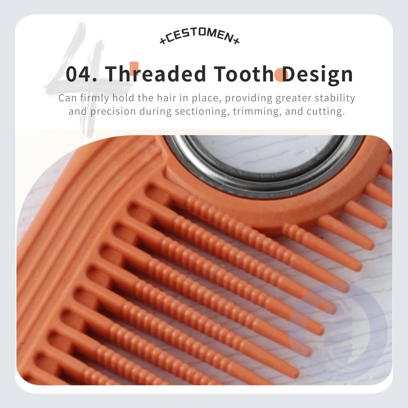 NEW Spining Hair Cutting Comb Professional Fine Teeth Antistatic Barber Hair Comb Salon Heat-Proot Hairdressing Accessories Tool