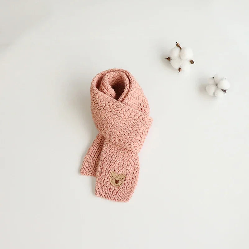 Kids Scarf Boys Girls Baby Winter Warm Scarf Women Knit Shawl Scarf Children Neck Collar Keep Warm Accessories Cheap Parent