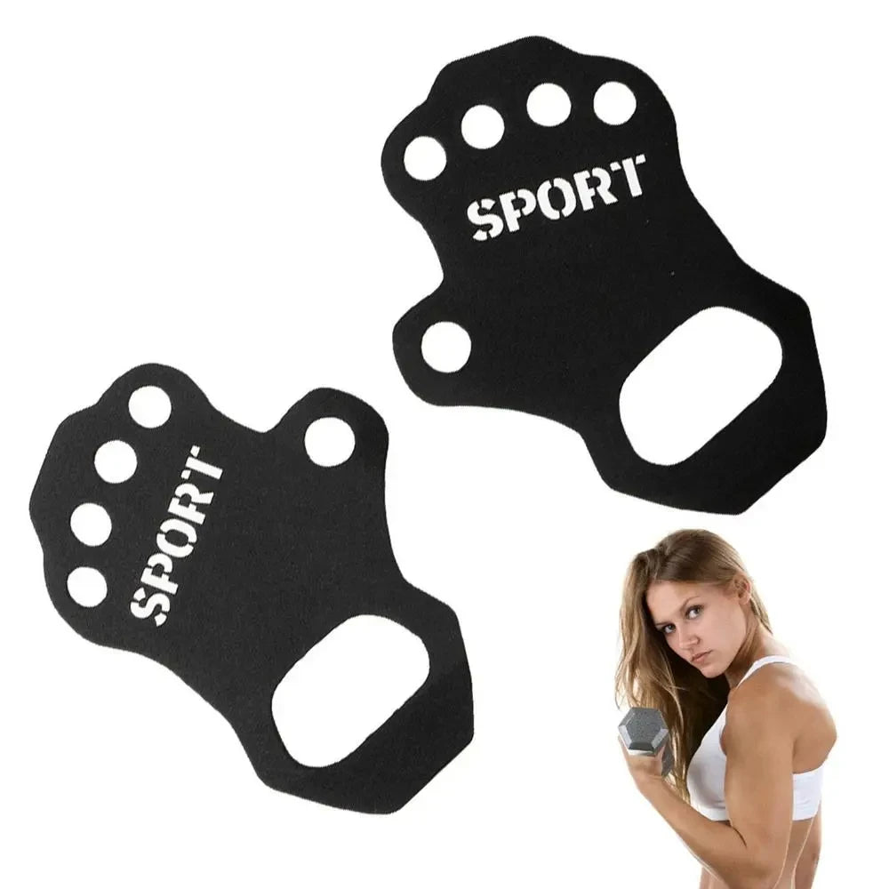 1Pair Lifting Grips Cross Training Weightlifting Palm Grips Hand Protection For Home Gym Fitness For Gymnastics Pull-Ups durable