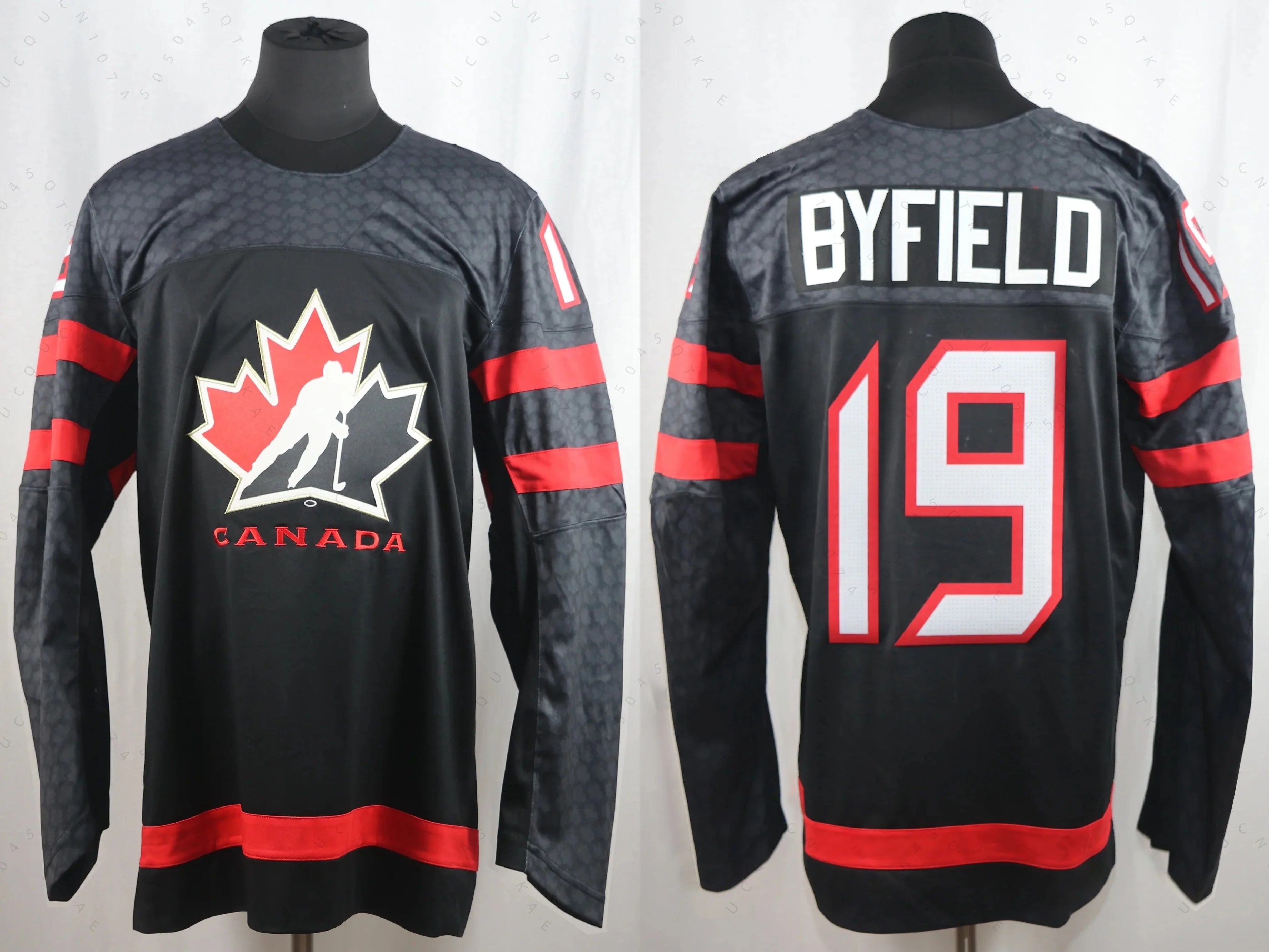 2026 New Model Arrival Canada Ice Hockey Game Jersey Mcdavid Fan Special Hockey Jersey Kit Men's Long-Sleeve Athletic T-Shirts