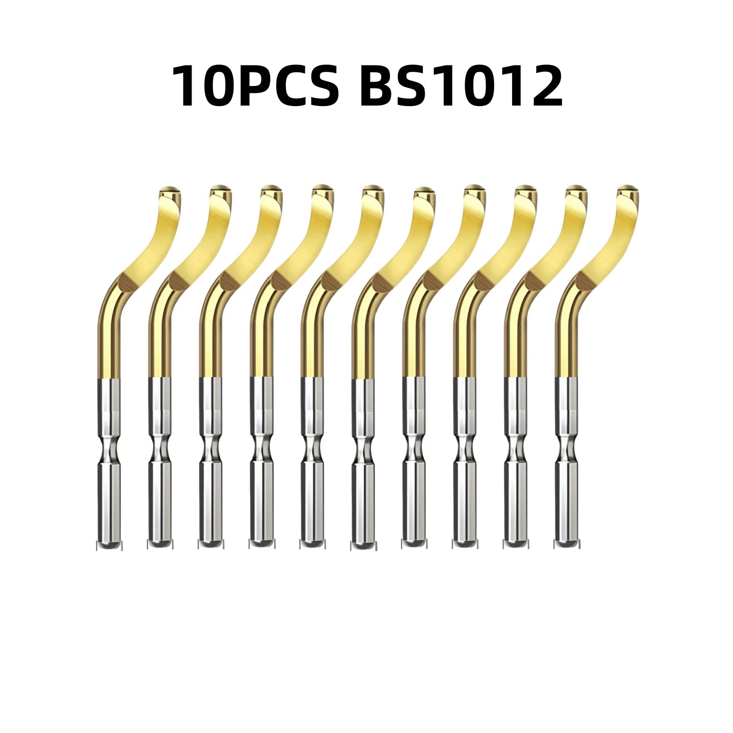 10PCS Deburring Blades Set High-Speed Steel Rotary Blades for Precision Deburring Compatible with Universal Deburring Tools