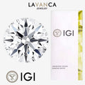 GIA IGI Certified 0.3-5.0ct Round Lab Grown Diamonds CVD HPHT Loose Lab Diamonds DEF VVS/VS Lab Created Diamond For Jewelry Made
