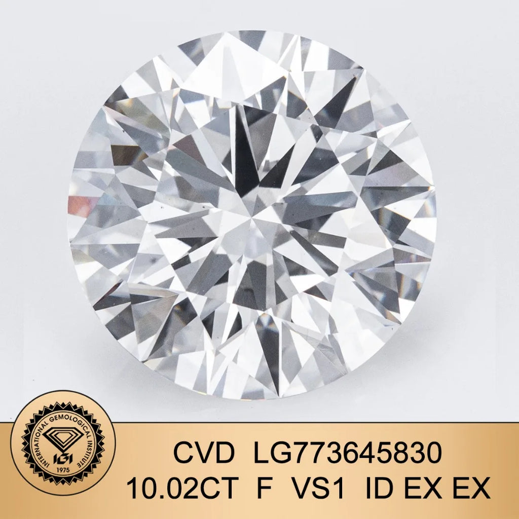 Limited-time 50% off on large With IGI Certificate 7ct 8ct 9ct 10ct 20ct 30ct Big Lab Grown Diamonds CVD Laboratory Diamond