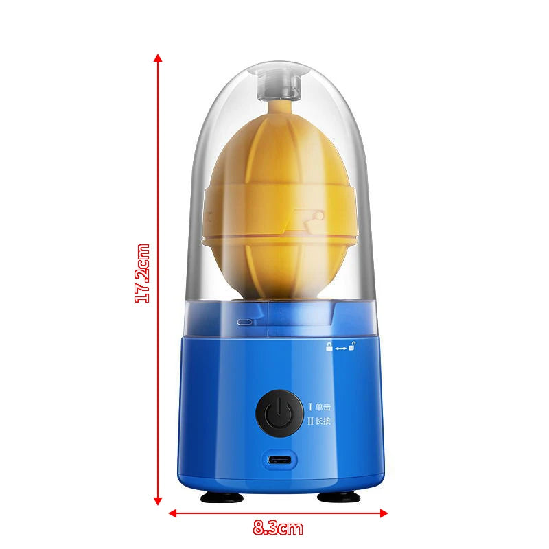 1pc Fully automatic wireless egg yolk and egg white mixer, rechargeable baby food with balanced nutrition, kitchen cooking tools