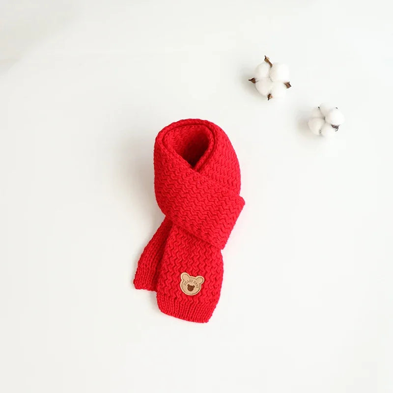 Kids Scarf Boys Girls Baby Winter Warm Scarf Women Knit Shawl Scarf Children Neck Collar Keep Warm Accessories Cheap Parent