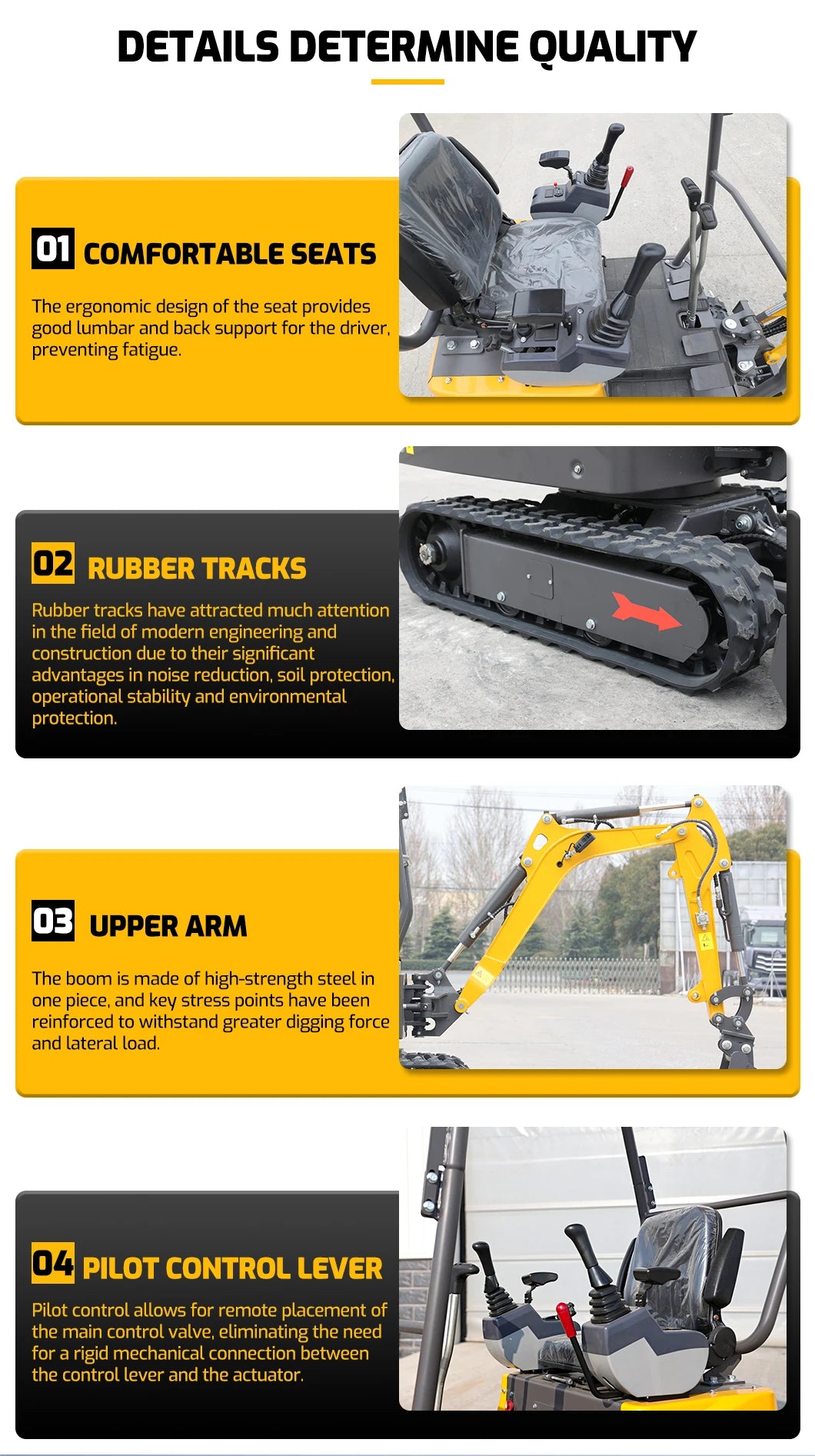 Hydraulic Mini Excavator Prices Multifunctional EPA Engine Small Diggers Portable Excavadora Customize Mini Small Excavators