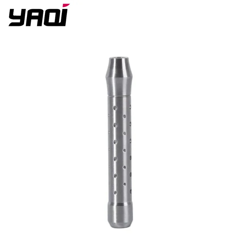 YAQI 80mm Length Stainless Steel Safety Razor Handle Lightweight 59g High Quality Men's Grooming Shaving Tool