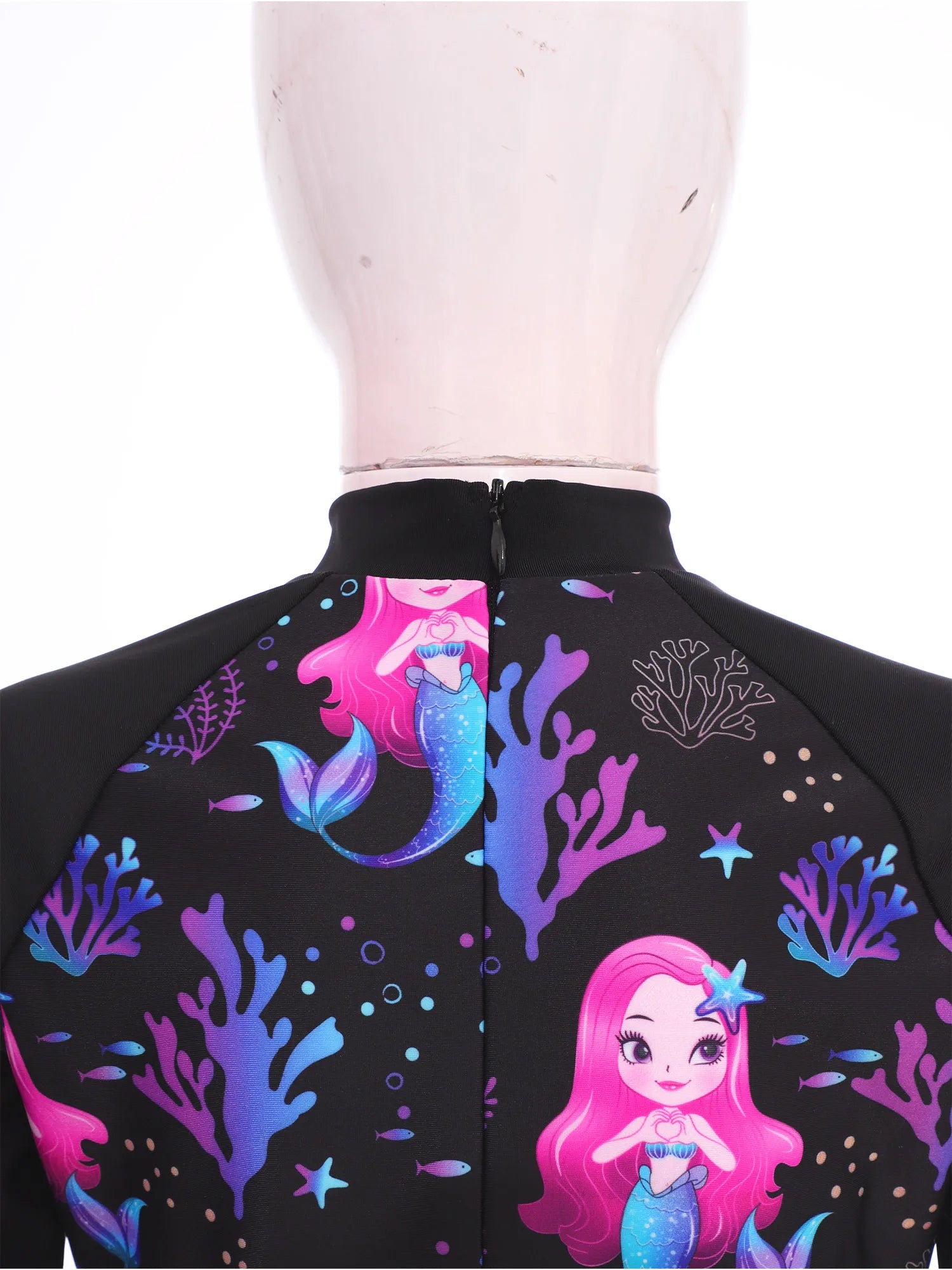 Girls Swimsuits 2 Piece Rash Guard Set UPF 50 Sun Protection Long Sleeve Swim Dress with Leggings Kids Full Body Cover Beachwear