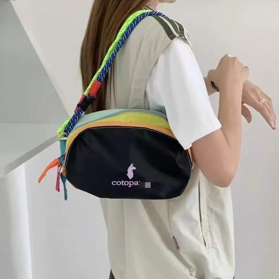 Cotopaxi Alpaca 4L Gym Swimming Fitness Sport Storage Wash Bag with Lanyard British Style Detachable Shoulder Strap Soft Handbag