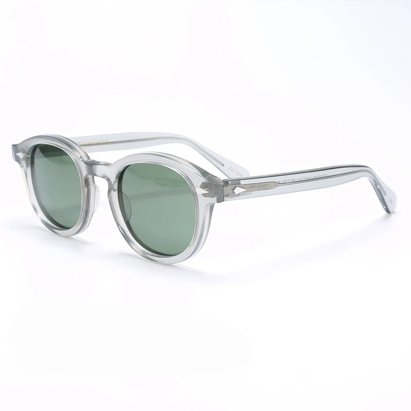 Polarized Sunglasses Men Brand Johnny Depp Sun Glasses Lens Woman Luxury Vintage Acetate Driver's Shade