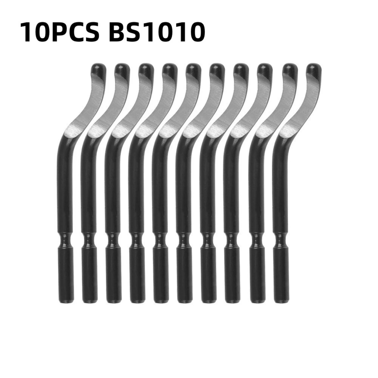 10PCS Deburring Blades Set High-Speed Steel Rotary Blades for Precision Deburring Compatible with Universal Deburring Tools