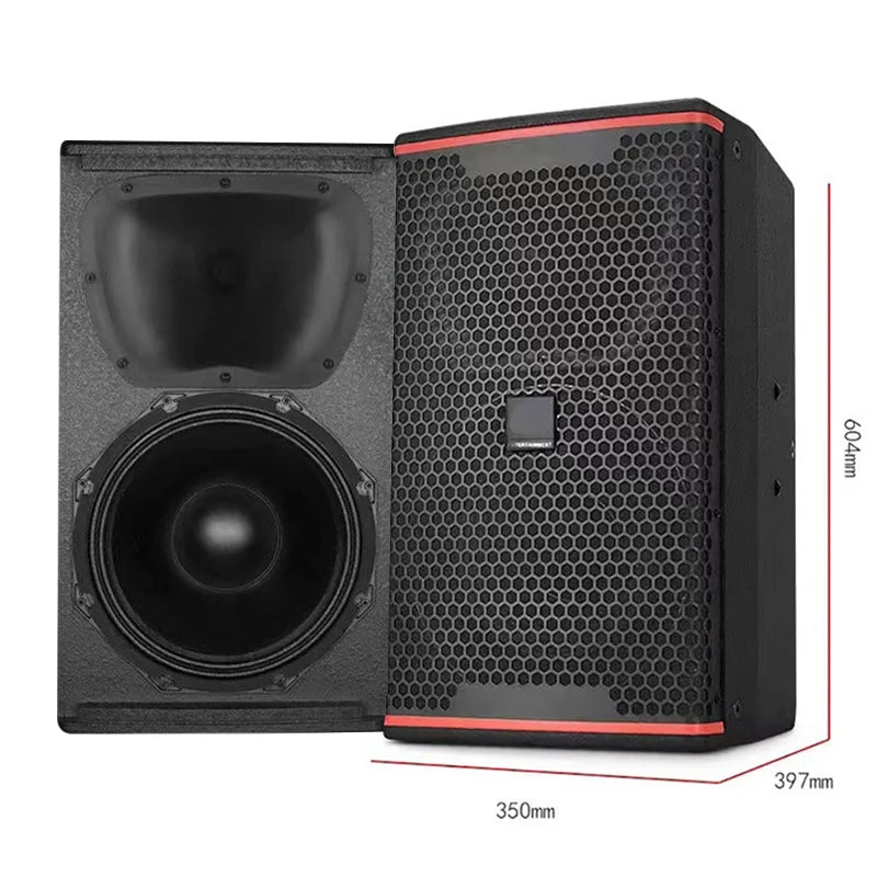 400W High Power Speakers 12 Inch Full Range Sound Box 15mm Thick Loud Speaker with Metal Mesh Audio For DJ Outdoor KTV Stage Use