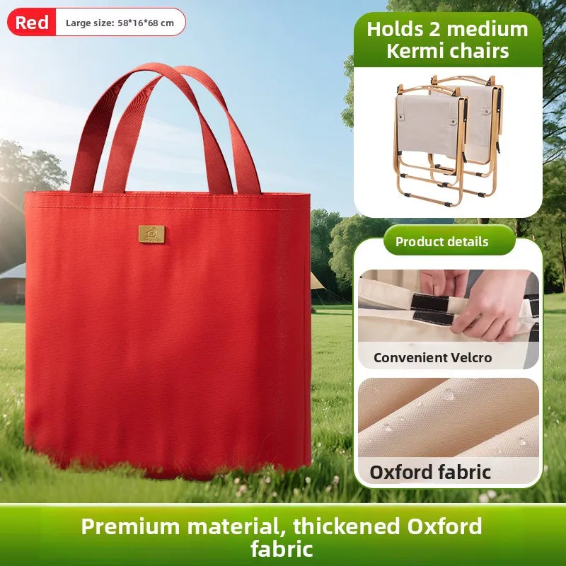 Thiened Ox Fabric Portable Folding Chair Storage Bag Outdoor Cam Carry Bag Durable Staing Chair Organizer