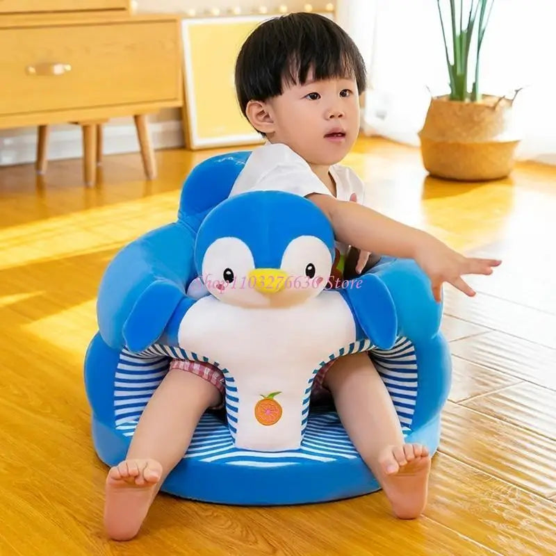 R6FD Baby Learning Sit Sofa Chair Cartoon Toddler Couch for Infants & Toddlers