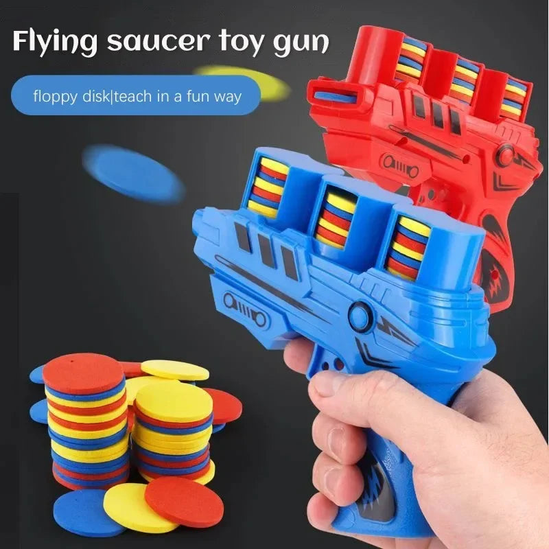 AF Interactive Turnip Gun Cat Toy with 15pcs Reusable Soft Bullets, Pet Hunting Training & Funny Interactive Play Supplies