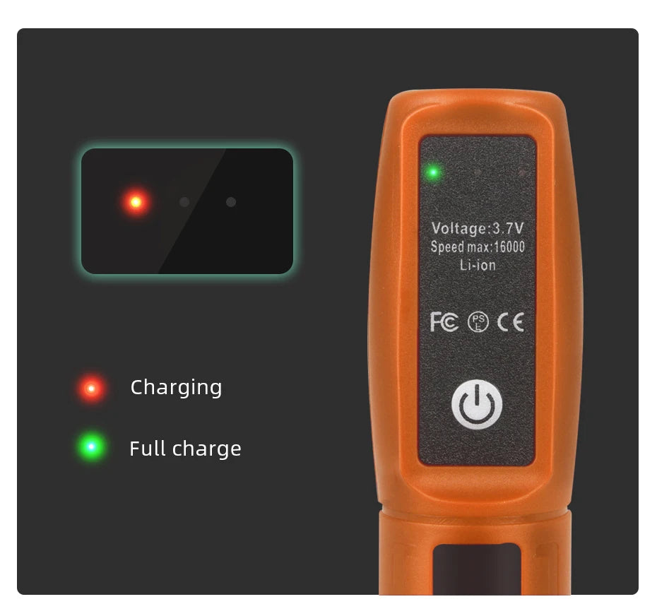Cordless Mini Electric Rotary Tool Set 16000RPM USB Charging Engraving Pen Electric Drill Dremel Tools Jewelry Metal Polishing