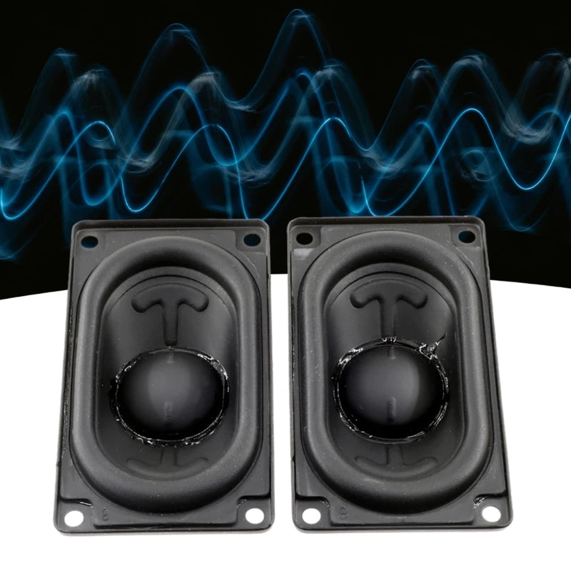 4Ω 20W Speaker Horn 80x45mm Rectangle Speaker Internal Magnet Loudspeaker for Flip 6 5 Bluetooth-compatible Speaker