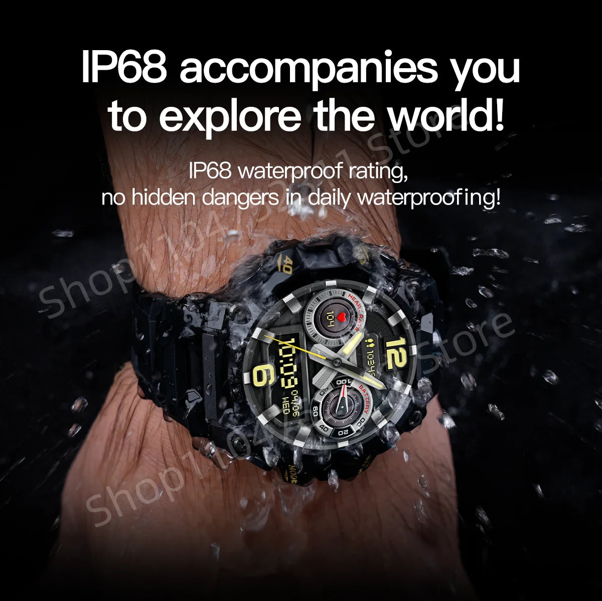 Original Q668 Smartwatch 4G 5G Full Netcom Smart Watch With 800W Dual Camera GPS WIFI NFC IP68 Waterproof Google Play Store