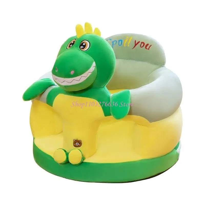 R6FD Baby Learning Sit Sofa Chair Cartoon Toddler Couch for Infants & Toddlers