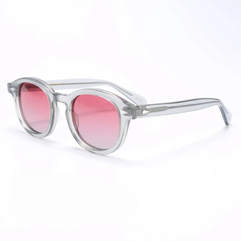 Polarized Sunglasses Men Brand Johnny Depp Sun Glasses Lens Woman Luxury Vintage Acetate Driver's Shade