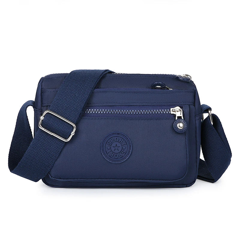 Waterproof Nylon Oxford Cloth Crossbody Bag Women's Single Shoulder Bag Versatile Durable Soft Casual Style Youth Fashion