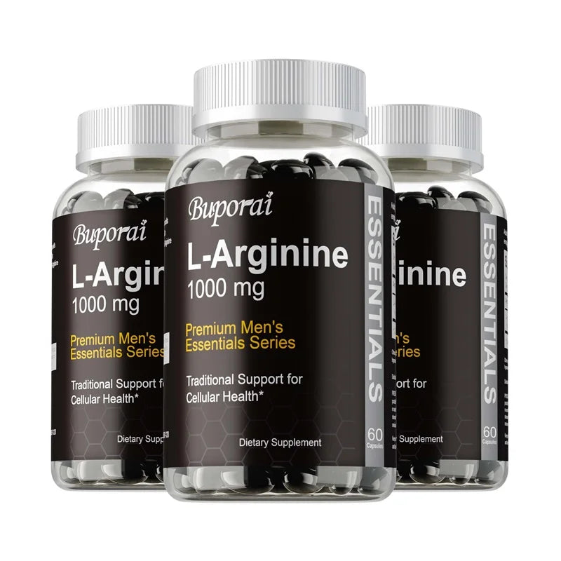 L-Arginine Capsules - Performance, Endurance, Lean Muscle, and Improve Men's Health