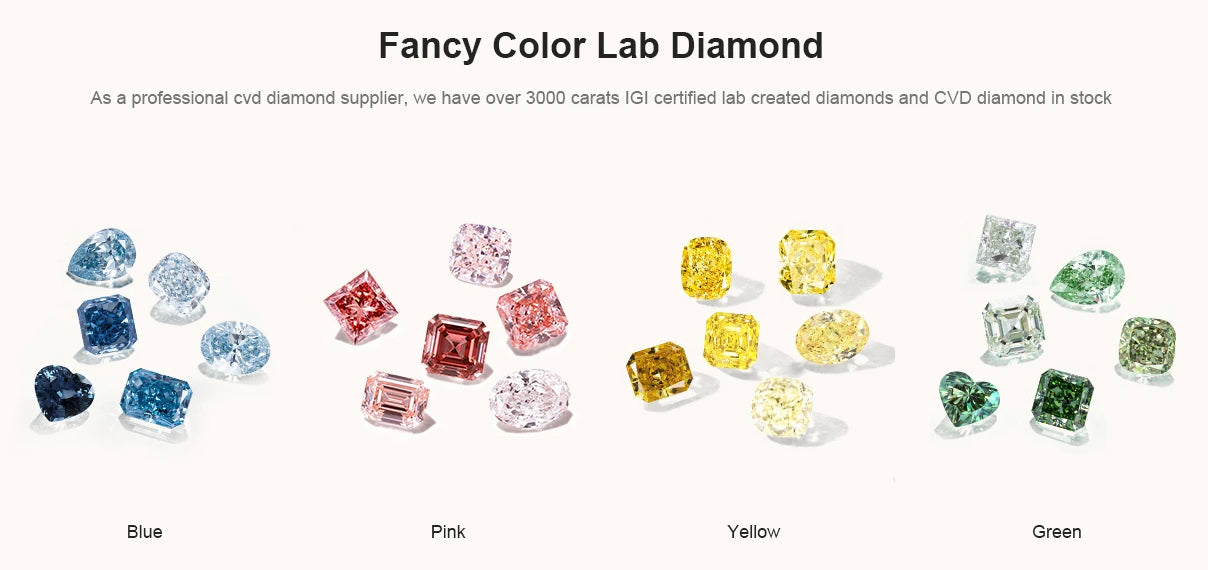 Limited-time 50% off on large With IGI Certificate 7ct 8ct 9ct 10ct 20ct 30ct Big Lab Grown Diamonds CVD Laboratory Diamond