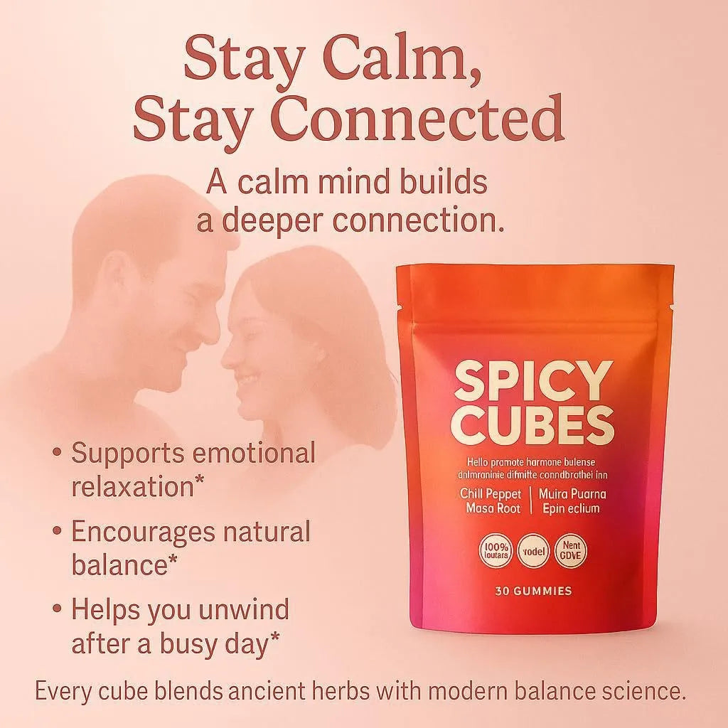 Spicy Cube  Spicy cube gummies for soothing emotions