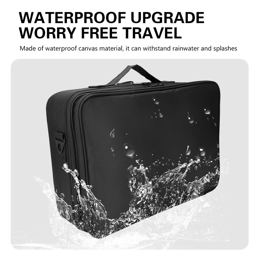 Electric Clipper Bag Barber Tool Storage Case Travel Shaver Organizer Beard Trimmer Box Salon Hairdressing Carrying Case