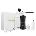Airbrush for Paint Cake Makeup Cordless Airbrush Sprayer Gun 0.3mm Nozzles Handhold Portable Airbrush Nail Kit with Compressor