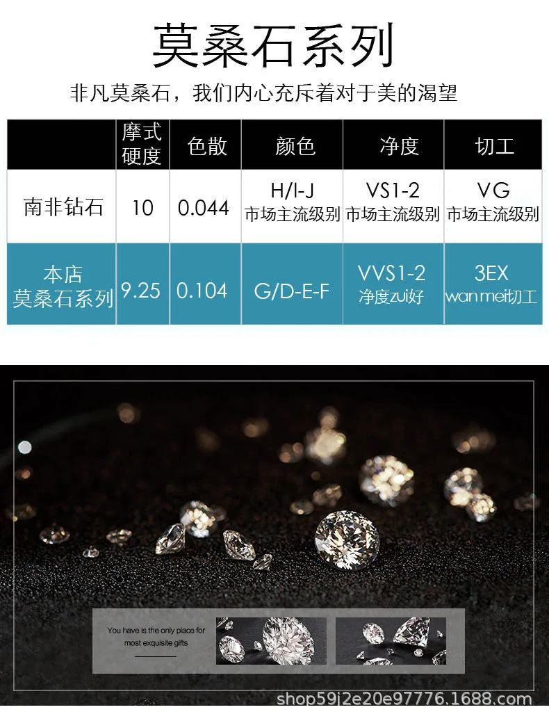 Women's PT950 Platinum Bracelet, 18cm Single 10 Points 3.9 Carat, Hip-Hop Luxury Style Full Diamond Jewelry.