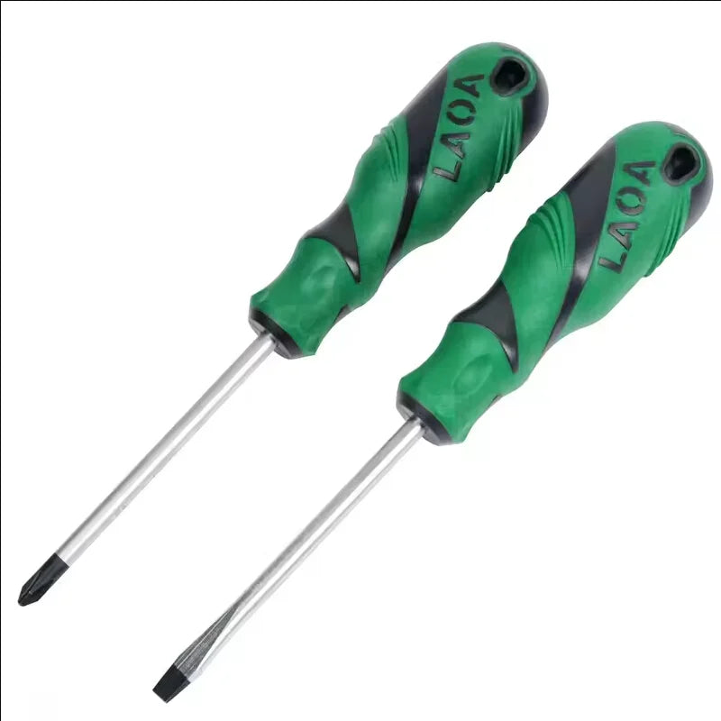 LAOA2pcsS2 alloy steel screwdriver household screwdriver phillips screwdriver screwdriver repair with magnetic