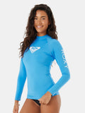 ROXY Surfing Swimming Beach UPF50 Sun Protection Long Sleeve round Neck High Elastic Breathable Moisture Wicking T-Shirt for ...