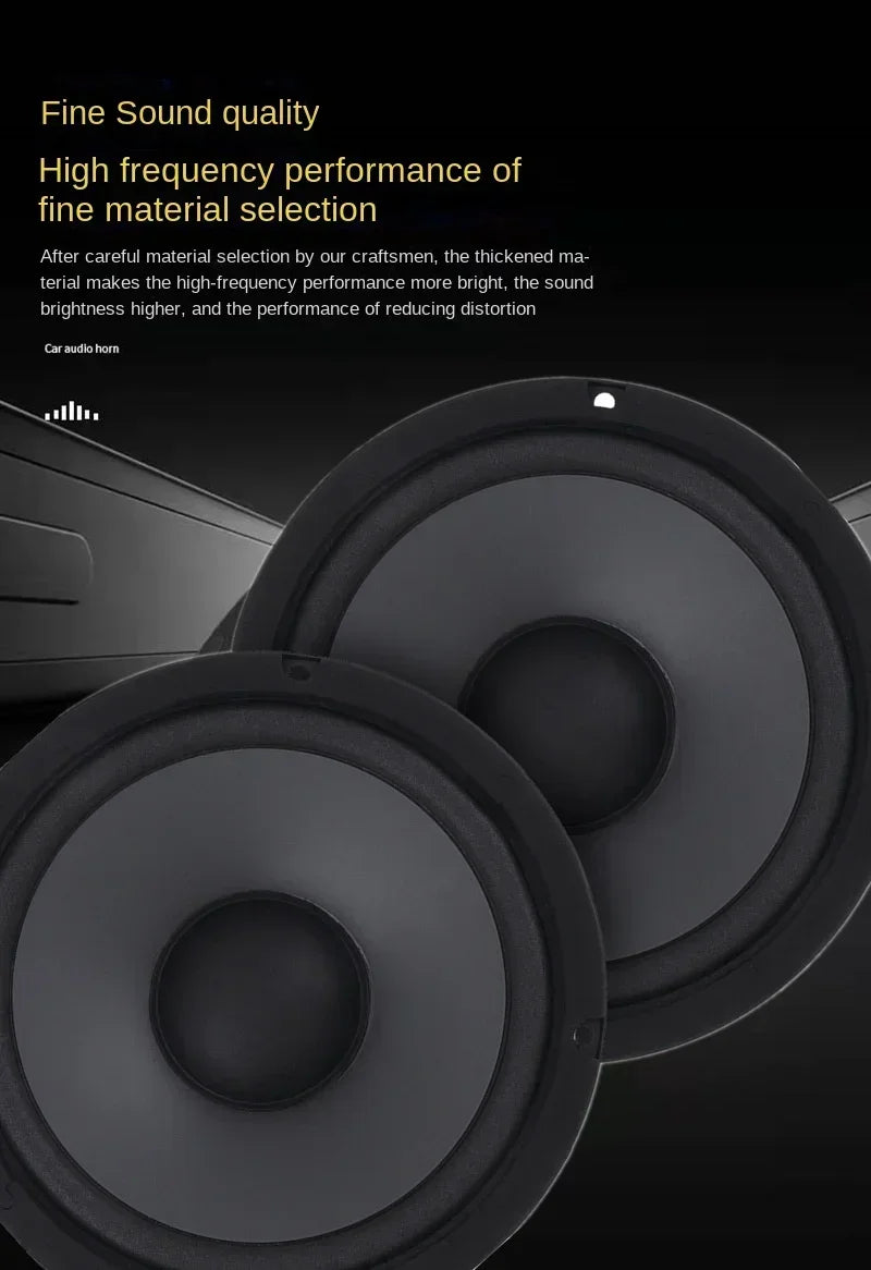 6 Inch Car Speakers 600W HiFi Coaxial Subwoofer Universal Automotive Audio Music Full Range Frequency Car Stereo Speaker