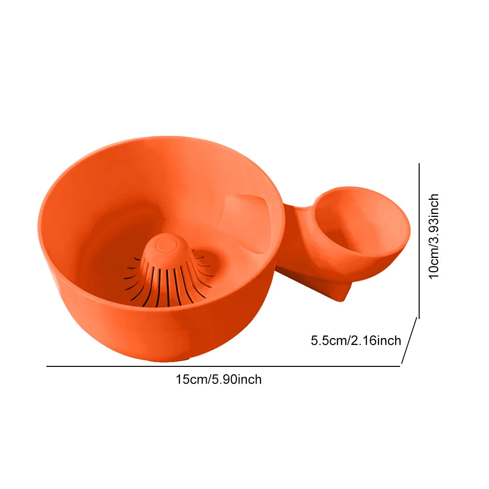 Fruit Washer Basket 4-in-1 Fruit Washing Basket Automatic Fruit Vegetable Washer With Drain Strainer For Kitchen For Quick