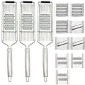Stainless Steel Shredder Cutter Vegetable Grater Portable Manual  Vegetable Slicer Easy Clean Multi Purpose Kitchen Accesories