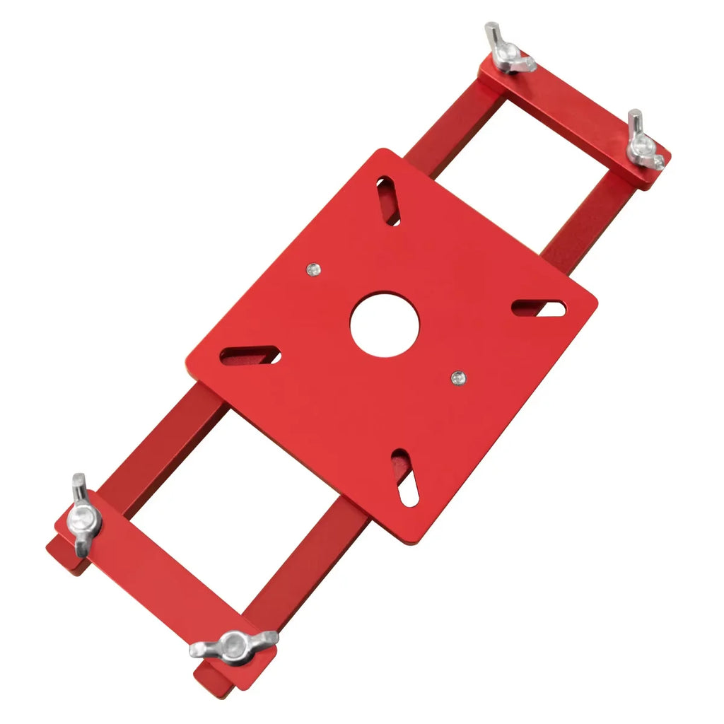 2 in 1 Center Invisible Fastener Slotting Bracket, Woodworking Grooving for Cabinet Furniture Install Invisible Screw Fasteners