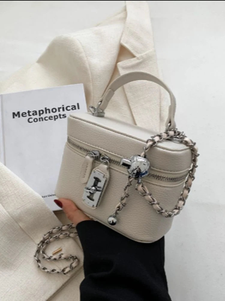 Fashionable Chain Strap  Square Bag for Women Summer New Style Handbag High Quality Crossbody Bag Stylish Trendy Small Bag