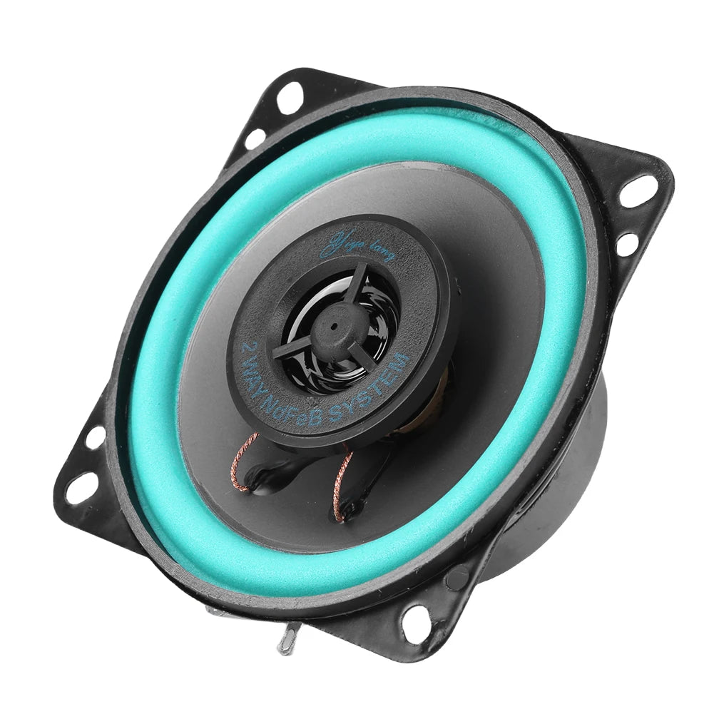 4/5/6.5 Inch Universal Car Speaker 100W/160W HiFi Coaxial Subwoofer 12V Full Range Speaker Sensitivity 92dB Car Subwoofer Stereo